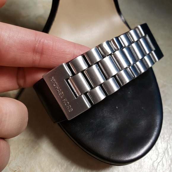 Michael Kors Collection Watch Band Heels 37 - Picture 5 of 7